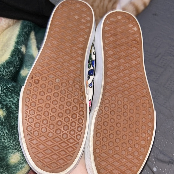 Vans colorful flowers plateform shoes - Picture 2 of 4